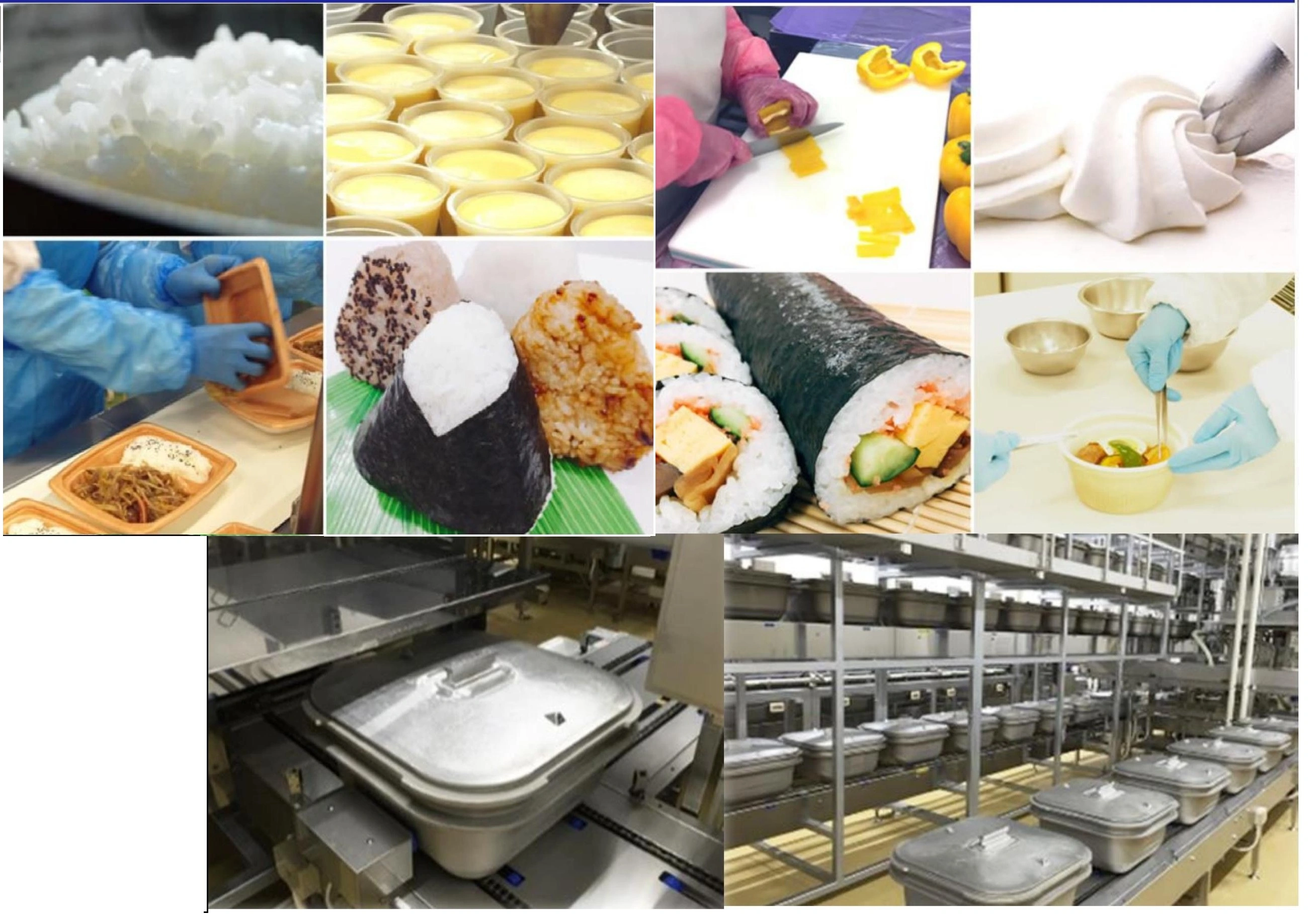 Food packaging station