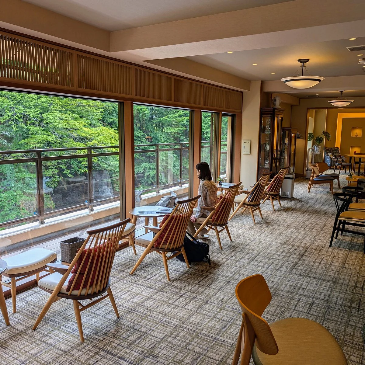 Hotel customer reception